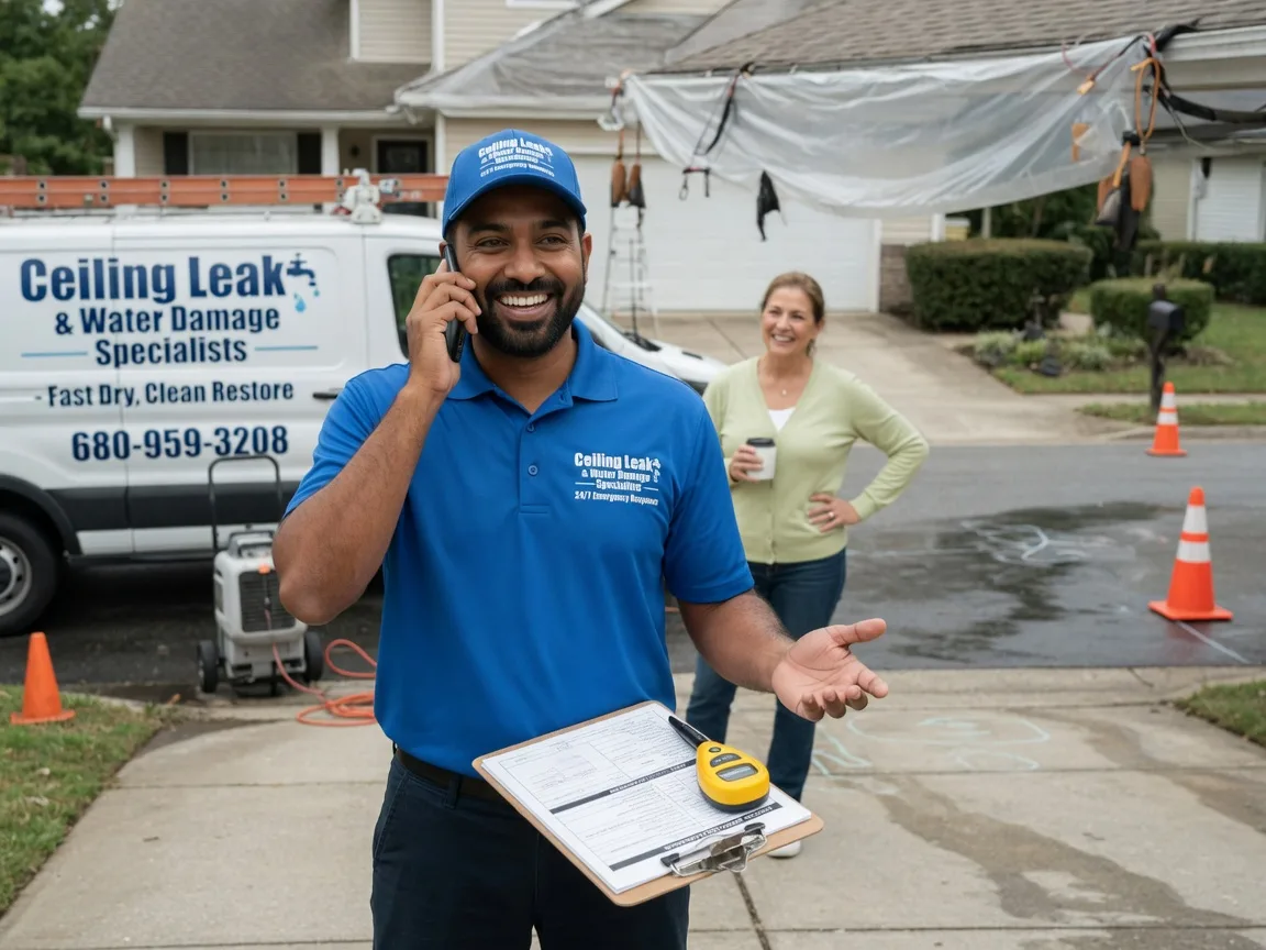 Ceiling Leak Cleanup Massey, MD FAQs